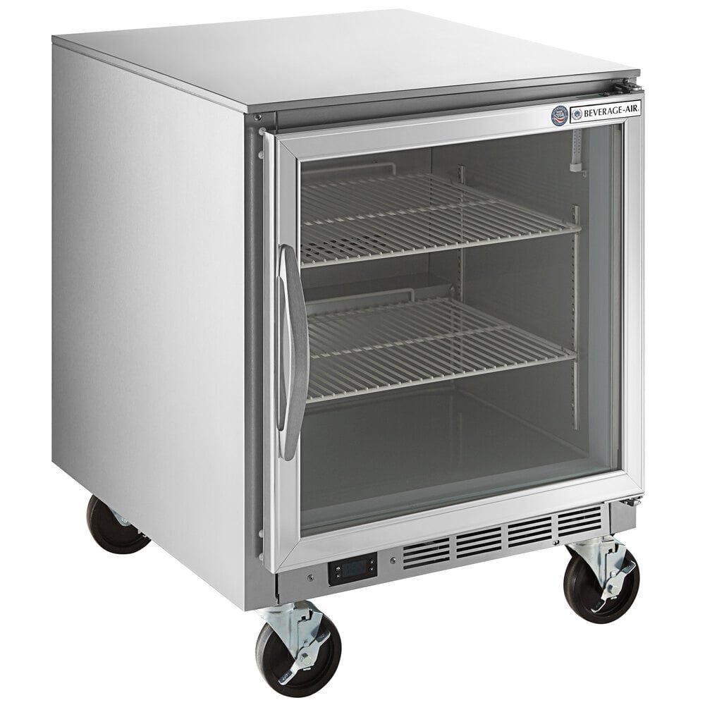 BEVERAGE AIR UCR27A 27” UNDERCOUNTER REFRIGERATOR WORKTOP COOLER ...