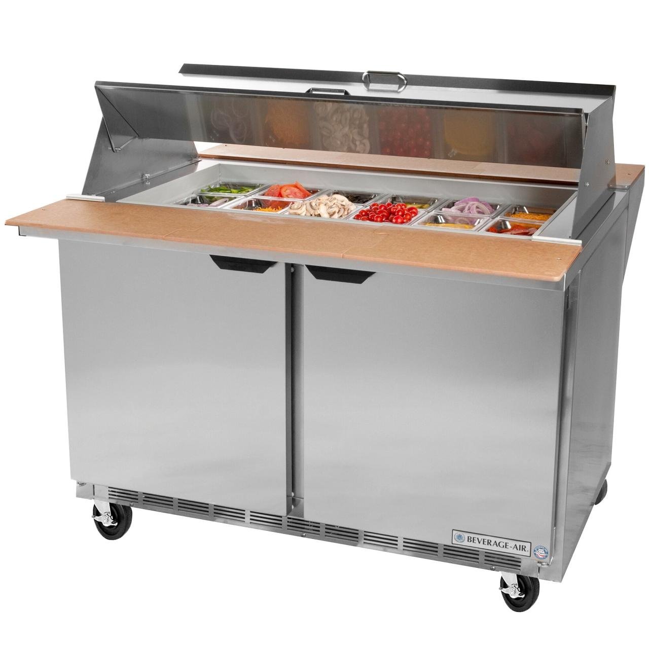 Beverage-Air Sandwich Prep Table (SPE48HC-12) Beverage-Air Sandwich Prep Table (SPE48HC-12)