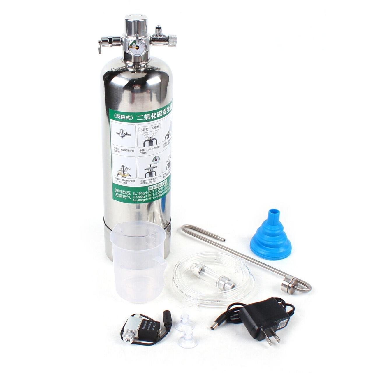Snapklik.com: ZRDR CO2 Generator System Carbon Dioxide 2L with Dual ...