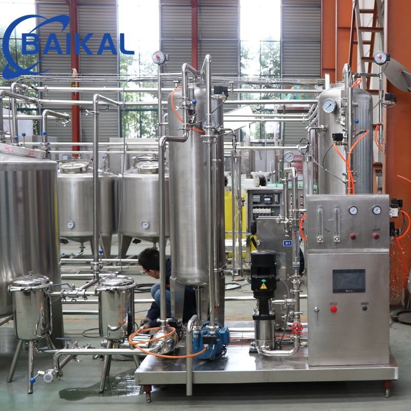 High Ratio Double Tanks Carbonated Drink CO2 Mixer/Beverage Carbonator ...